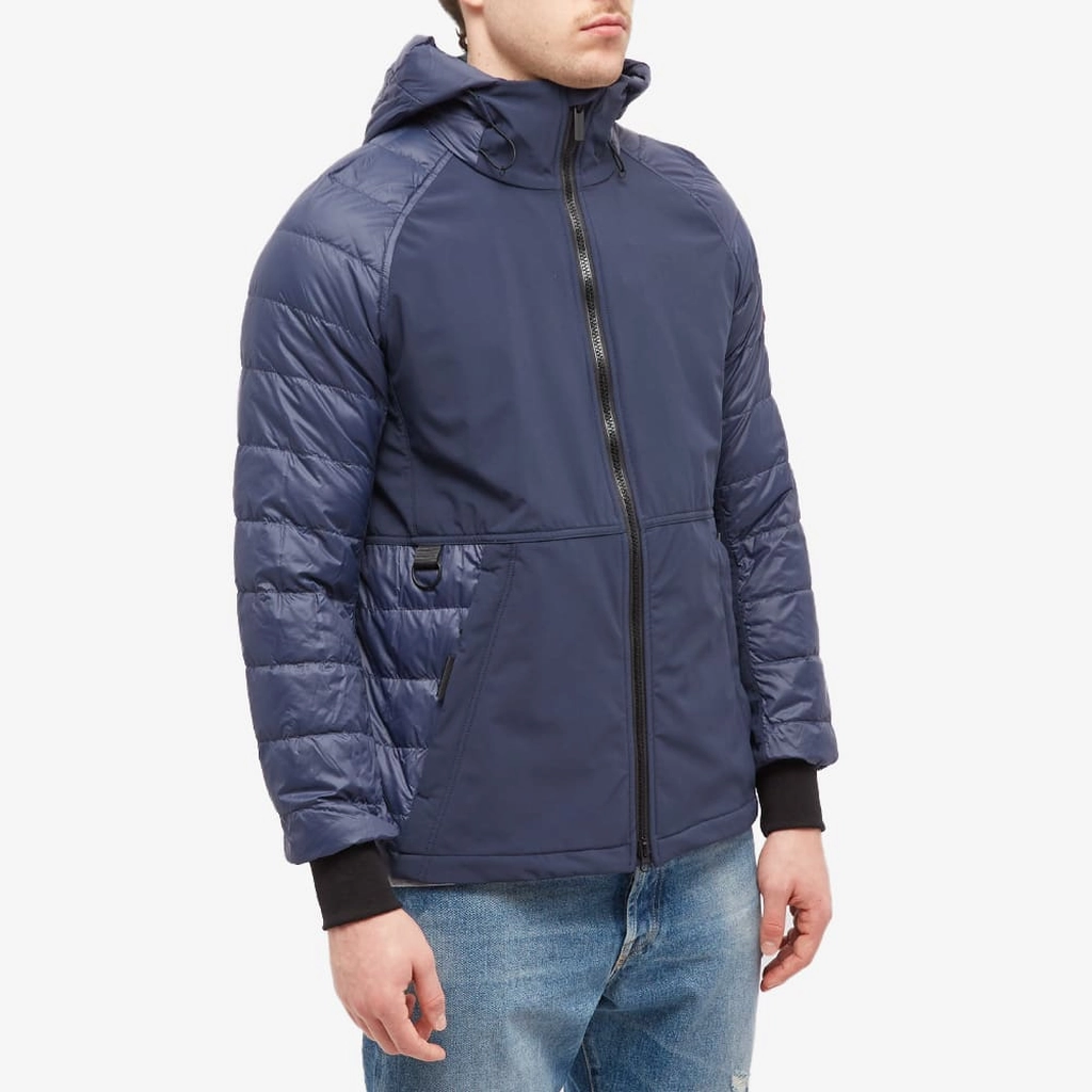 Canada Goose Men's Hybridge Weyburn Hoodie Atlantic Navy